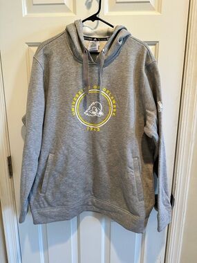NWOT adidas University of Delaware Hoodie Men’s XL Blue Hens